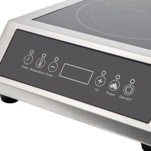 Honeyson HC-TB3502 Plaque de cuisson à <span class=keywords><strong>induction</strong></span> professionnelle 3500W en acier inoxydable de qualité 304, étanche, 220V, cuisinière de cuisine tactile - Product Image 2