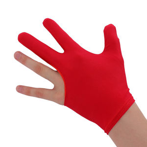 Atmungsaktive Rutschfeste Drei-Finger-Handschuhe für Links- und Rechtshänder beim Snooker, Pool und Billard - Product Image 4