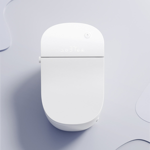 One Piece Electric <strong>Bidet</strong> Siphonic Intelligent Smart Toilet Bowl Elongated Shape with Remote Control Function for Hotels - Product Image 4