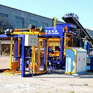 QT4全自動PLC制御レンガ製造機油圧圧力中空ブロックメーカー - Product Image 2