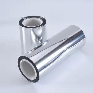 Aluminum Foil PET Metallic Film Coating PE Laminating Film Roll For Printing