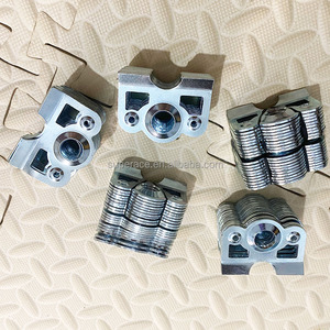 Piezas para autos de carreras: Placa de resorte Dzus de 1-3/8 pulgadas, soporte de montaje y abrazaderas Dzus de liberación rápida para chasis de autos de carreras - Product Image 3
