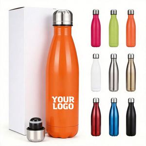 Botella de Agua Aislada de Doble Pared con Diseño Impreso y Logotipo Personalizado, Vaso de Acero Inoxidable, Regalo Promocional Empresarial - Product Image 1