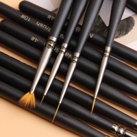 Ensemble de pinceaux professionnels pour Nail Art et manucure, ensemble de brosses à ongles en Gel