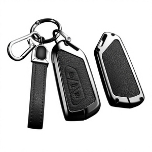 Housse de protection pour clé de voiture OLIVER VW Golf 8 Octavia A8 MK8 <span class=keywords><strong>2022</strong></span> 2021 <span class=keywords><strong>SEAT</strong></span> <span class=keywords><strong>Leon</strong></span> MK4 en alliage de zinc et cuir - Product Image 1