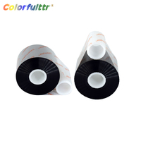 Ruban TTO en résine cirée 33mm x 650m, ruban d'encre à l'intérieur près du bord pour vidéojet 6210