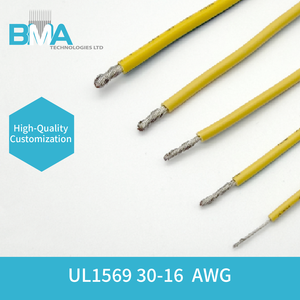 UL1569 105 ℃   Fil de cuivre toronné/étamé isolé en PVC 300V 10-30AWG pour raccordement électronique - Product Image 4