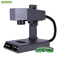 Kevollaser 2W fibre Laser bijoux graveur petite Machine de marquage Laser pour gravure nom Logo bois pierre papier bijoux collier