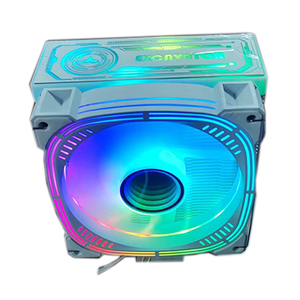 Hongyi 120mm RGB Gaming PC Cooler 4 Heat Pipes 3PIN 4PIN PWM <b>Fan</b> 160W TDP LED Features Cooling CPU Heatsink <b>Computer</b> - Product Image 1