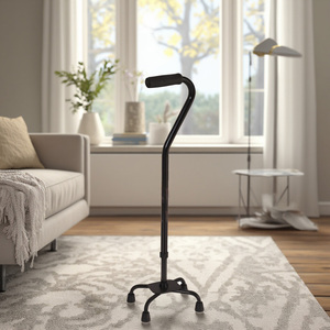Canne légère réglable à 4 pieds en aluminium AJ-912C avec une capacité de 50 kg pour l'assistance des personnes <span class=keywords><strong>âgée</strong></span>s - Product Image 6
