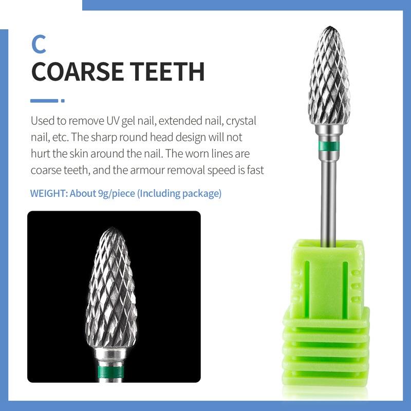 เขียว C ฟันหยาบ