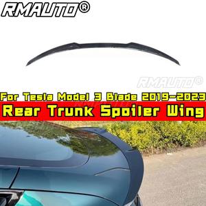 Aileron arrière pour Tesla Model 3 Blade, spoiler de coffre, spoiler de toit pour Tesla Model 3 Blade 2019-2023, kit carrosserie aileron arrière - Product Image 2