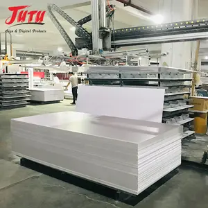 High Quality White PVC Foam Sheet 3mm 5mm 10mm 19mm 20mm 25mm PVC Foam Board For Furniture Printing Sign