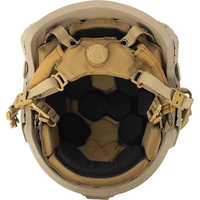 Casque tactique Fast SF de quatrième génération avec suspension Wendy, couleurs personnalisées d'usine, en Kevlar Aramid PE, avec coussinets de suspension rapide