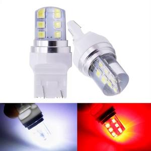 ไฟเลี้ยว LED สีขาว แดง เหลือง น้ำเงิน S25 1156 1157 T20 7440 7443 12led ไฟเลี้ยว 12smd 2835 ไฟถอยหลัง LED สำหรับรถยนต์ - Product Image 5