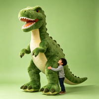 Grande peluche géante d'animaux : éléphant, dinosaure, panda, licorne – Peluches personnalisées