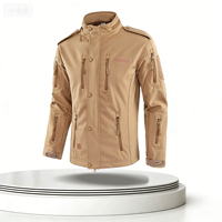 Veste tactique d'hiver en toile à capuche de haute qualité, imperméable, pour la chasse en plein air