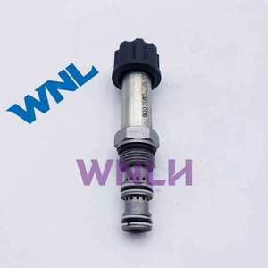 9001980 Bobine de vanne solénoïde à cartouche hydraulique compatible avec les excavatrices R215-7 R225-7 Doosan DH225-7 pour le verrouillage de sécurité du pilote et le déplacement - Product Image 4