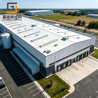 Atelier en structure métallique écologique et recyclable, construction métallique à faible teneur en carbone pour les projets de bâtiments industriels verts
