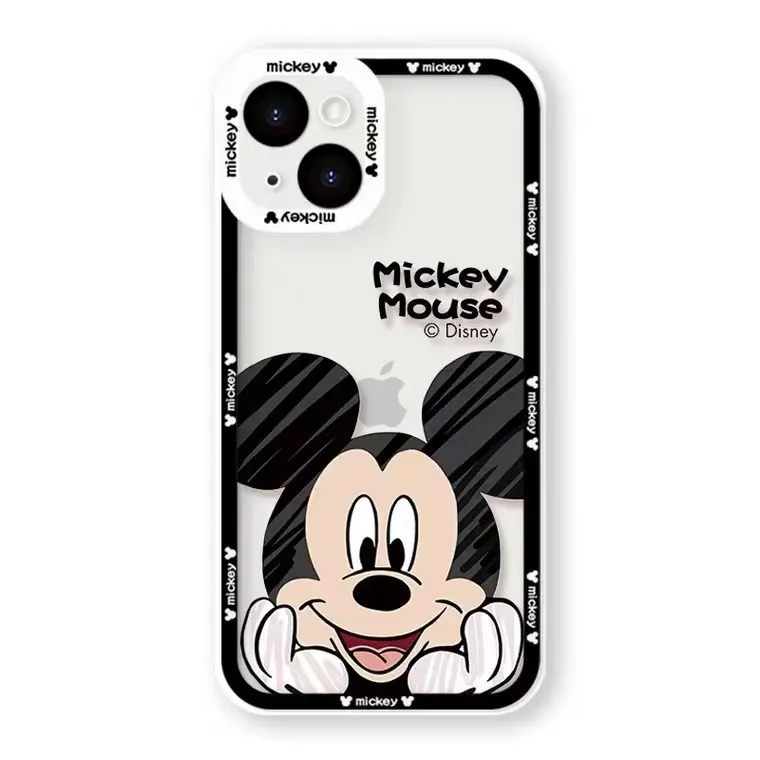 Authorized Disney FAMA OEM TPU minnie and mickey Marvel Mobile Cover Cases For apple phone case 14 13 Mini Pro Max HUAWEl Case