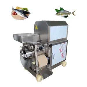 Máquina de separación de extracción de huesos de pescado de alta eficiencia para procesamiento de pescado Máquina de recolección de carne de pescado