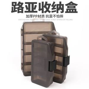 Caja de aparejos de pesca Ztc450 gris, caja de plástico con 5 compartimentos, multifunción, para almacenamiento de señuelos, accesorios, tamaño pequeño, mediano y grande - Product Image 4