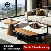 Table basse de salon personnalisée de forme irrégulière pour la maison et l'hôtel – Design élégant pour la décoration du salon