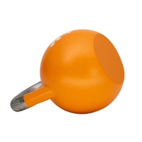 Nouveau modèle de kettlebell de compétition thermolaqué 28 kg, outil de fitness personnalisé avec identification facile du poids, pour swing, snatch et squat