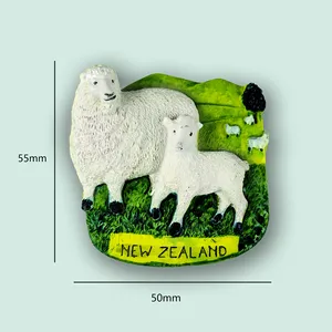 Aimant <span class=keywords><strong>de</strong></span> réfrigérateur en résine écologique <span class=keywords><strong>de</strong></span> haute qualité, design unique en relief représentant un monument, pour la décoration et les cadeaux, autocollant magnétique souvenir - Product Image 5