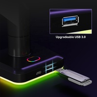 17 "-45" 15kg bras de moniteur d'écran Ultrawide ordinateur robuste réglable simple ressort à gaz support de moniteur support de bureau