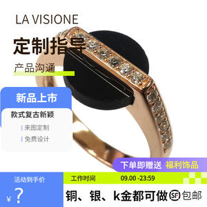 Anillo de Plata 925 Personalizado con Piedras Preciosas, Artesanía Italiana, Estilo Artístico Vintage, Joyería de Aniversario para Mujer con Cristales y Diamantes de Imitación - Product Image 2