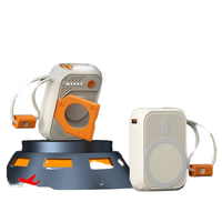 FOX-Batterie externe sans fil K30S 3C haute capacité certifiée norme nationale, charge super rapide type-c 22.5W avec câble intégré