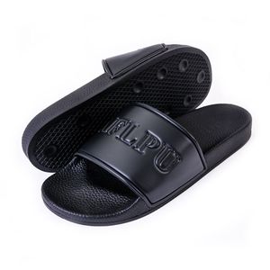 Sandales en <span class=keywords><strong>cuir</strong></span> de créateur pour hommes, Chaussures pour hommes fabriquées en Chine, Claquettes personnalisables avec logo pour la plage et la douche - Product Image 4