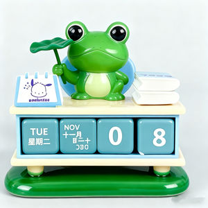 Figurine d'<span class=keywords><strong>action</strong></span> personnalisée en PVC, jouet mignon de dessin animé, <span class=keywords><strong>calendrier</strong></span> pour la décoration de bureau, récompense pour les étudiants - Product Image 2