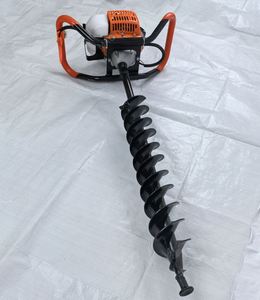 Máquina Perforadora de Tierra Portátil de 26cc Fácil de Instalar, para Plantar Árboles, con Broca de 100mm - Product Image 5