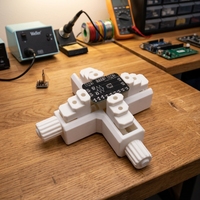 Support de soudage de puces PCB pour imprimante 3D, en matériau ASA, personnalisable, disponible pour les acheteurs en gros, modèle haute précision
