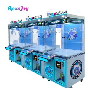 ApexJoy English Space Bear Machine à griffes LED commerciale à monnayeur pour peluches, <span class=keywords><strong>jeu</strong></span> de grue pour centre commercial, garantie 1 an - Product Image 1