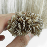 Extensions de cheveux HonorHair à cuticules intactes, pointes K-Tips, double épaisseur, cheveux vierges européens, kératine italienne, pré-collées, fusion, douces