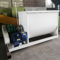 Miscelatore orizzontale per frullatore automatico di piccola e grande capacità per miscelatore npk in polvere chimica per fertilizzanti organici