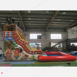 6x3,5 m caliente Barco <span class=keywords><strong>Pirata</strong></span> inflable tobogán de la Piscina/Barco <span class=keywords><strong>Pirata</strong></span> inflable tobogán de agua para la venta - Product Image 3