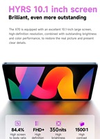 Tablette 10 pouces 5G 4G double SIM 16 Go de RAM 1 To de stockage Processeur MTK octa-core Android 14 Wi-Fi pris en charge Étui clavier antichoc