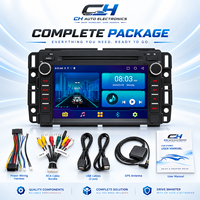 Navigation GPS pour voiture GMC, radio FM, lecteur DVD de voiture, écran HD 7 pouces, processeur 4 cœurs, Android, WiFi, CarPlay sans fil, Android Auto