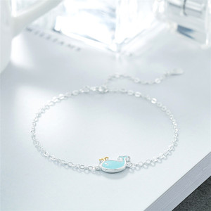 Trendz FedEx móvil/libre de envío en todo <span class=keywords><strong>el</strong></span> mundo/hecho a mano de los tejidos orgánicos. Pegamento artesanía fuente ballena pulsera regalo para amigos - Product Image 5