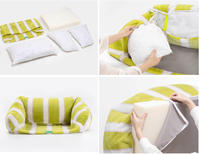 Canapé de luxe personnalisé pour animaux de compagnie Nouveau design Lit souple et imperméable en fausse fourrure pour petits et moyens animaux de compagnie Lit amovible pour chat et chien Emballage en carton