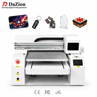 Precio de Fábrica, Máquina de Impresión UV 4060 Xp600, 40*60cm, Impresión a Color Semiautomática para Láminas de Plástico, Cartón KT/Espuma