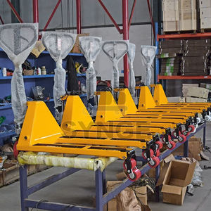 Synge 3ตันกลางแจ้งสำหรับพาเลทรถบรรทุกปั๊มมือยาวไฮดรอลิกสั้น - Product Image 3