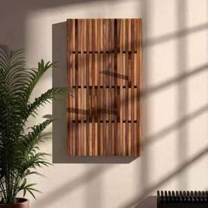 חם מוכר עיצוב הבית רכוב פסנתר מפתחות מדפים עץ עבור בגדים אחסון קישוט קיר לבית - Product Image 6