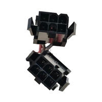 Siap Kirim Kabel Daya Hongjixin PH4.2mm 8Pin ke ATX 6Pin Tembaga 18AWG Bersertifikasi UL1007 10cm