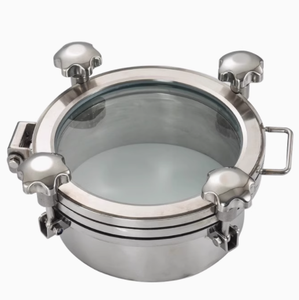 <span class=keywords><strong>Sanitaire</strong></span> en acier inoxydable verre couvercle de trou d'homme - Product Image 2