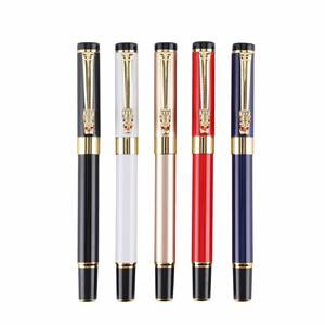 Luxury Snake Clip Metal Gel <b>Pen</b>, Black & <b>Gold</b> Executive <b>Pen</b> with Custom Logo for Business & Corporate Gifts - Product Image 1